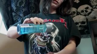 BigTittyGothEgg so Lewd – Riding on Big Black Sexdoll !!!