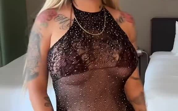 Mona Fashion Leaked Video – Lustful Body in Black Lingerie