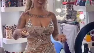 Monafashion Show Off her Lustful Body in Sexy Lingerie