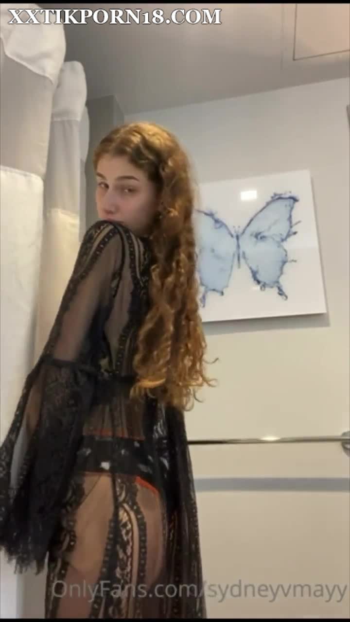 Nice Body in See- through suit – Show off Big BOOBS – Sydney May