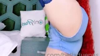 Belladuenas onlyfans leak – Erotic dance show Ass