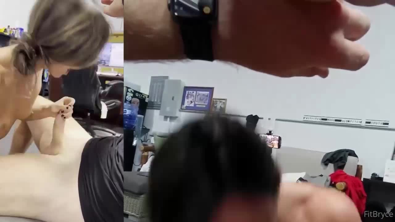 fitbryceflix onlyfans leaked – Gym threesome p2