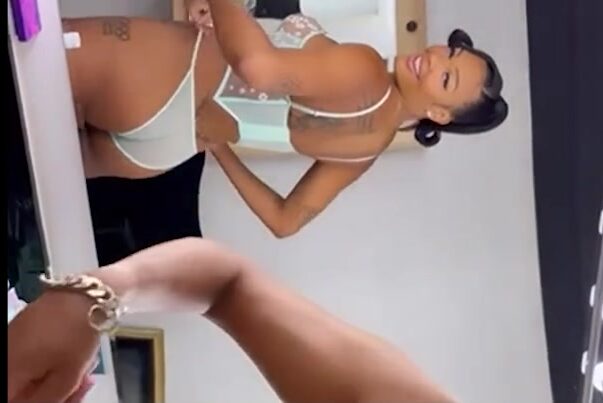 liz cambage onlyfans leaked – Sexy lingerie show off perfect  bod