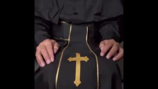 ScarlettKissesXO Nun Cosplay Blowjob Video Leaked