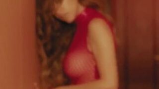 Yanet Garcia See Through Red Lingerie Tease Video Leaked