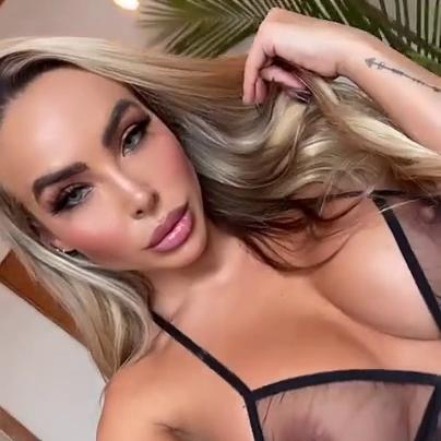 Amber Emery See Through Lingerie Video Leaked
