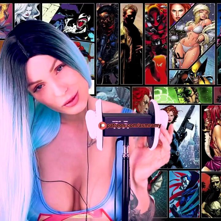 ASMR Amy For My Super Hero ASMR Video