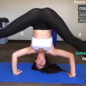 Twitch Thot Headstand With No Panties On Underneath