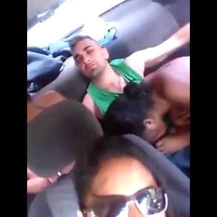 Fun with Friends in Car