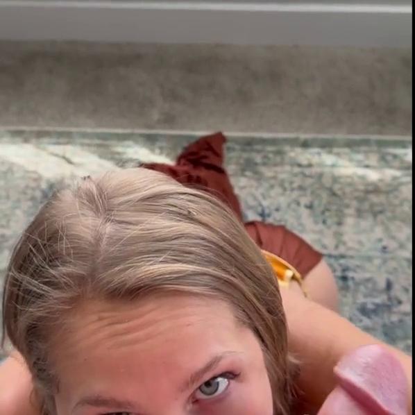 PeachyPrime Nude Blowjob Facial PPV Video Leaked