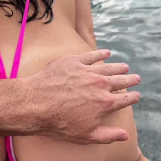 Christina Khalil Pool Tease BG Video Leaked
