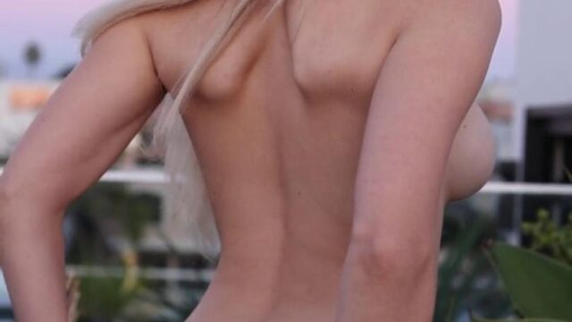 Abby Rao Rooftop Striptease Video Leaked