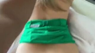 Lily Rose Topless Green Dress Sex Tape Video Leaked