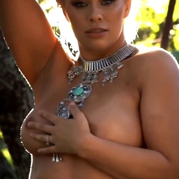 Paige VanZant Nude Outdoor Bikini Strip Leaked Video