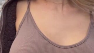 Daisy Keech Nude Outdoor Winter Tease Video Leaked