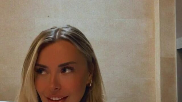 Corinna Kopf Nude Boobs Teasing Video Leaked