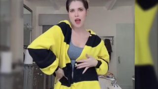 Amanda Cerny Nude Striptease Nipple Slip Video Leaked