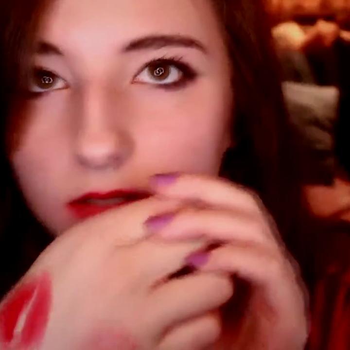 AftynRose ASMR Red Lipstick And Shoes Nude Video