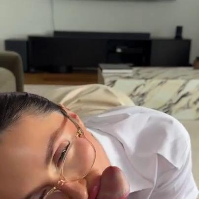 Caryn Beaumont Sucks Dick while He is Playing Video Games