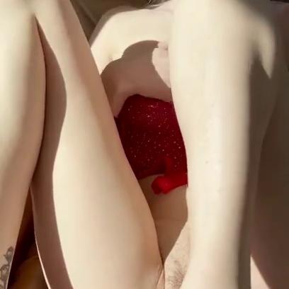 Livinia Roberts Red Lingerie Sex Tape Video Leaked