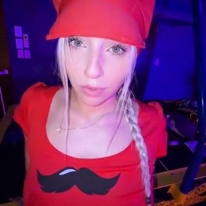 Therealbrittfit Mario Riding Big Dildo Cosplay Video Leaked